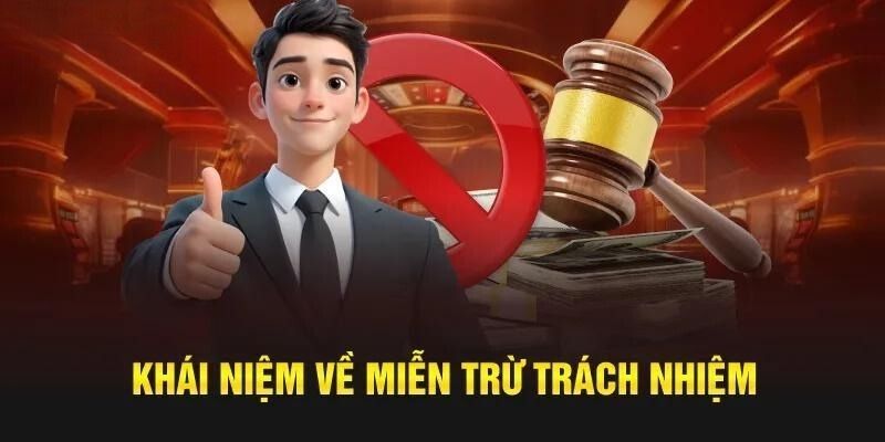Minh họa các điều khoản miễn trừ trách nhiệm trong nền tảng trực tuyến